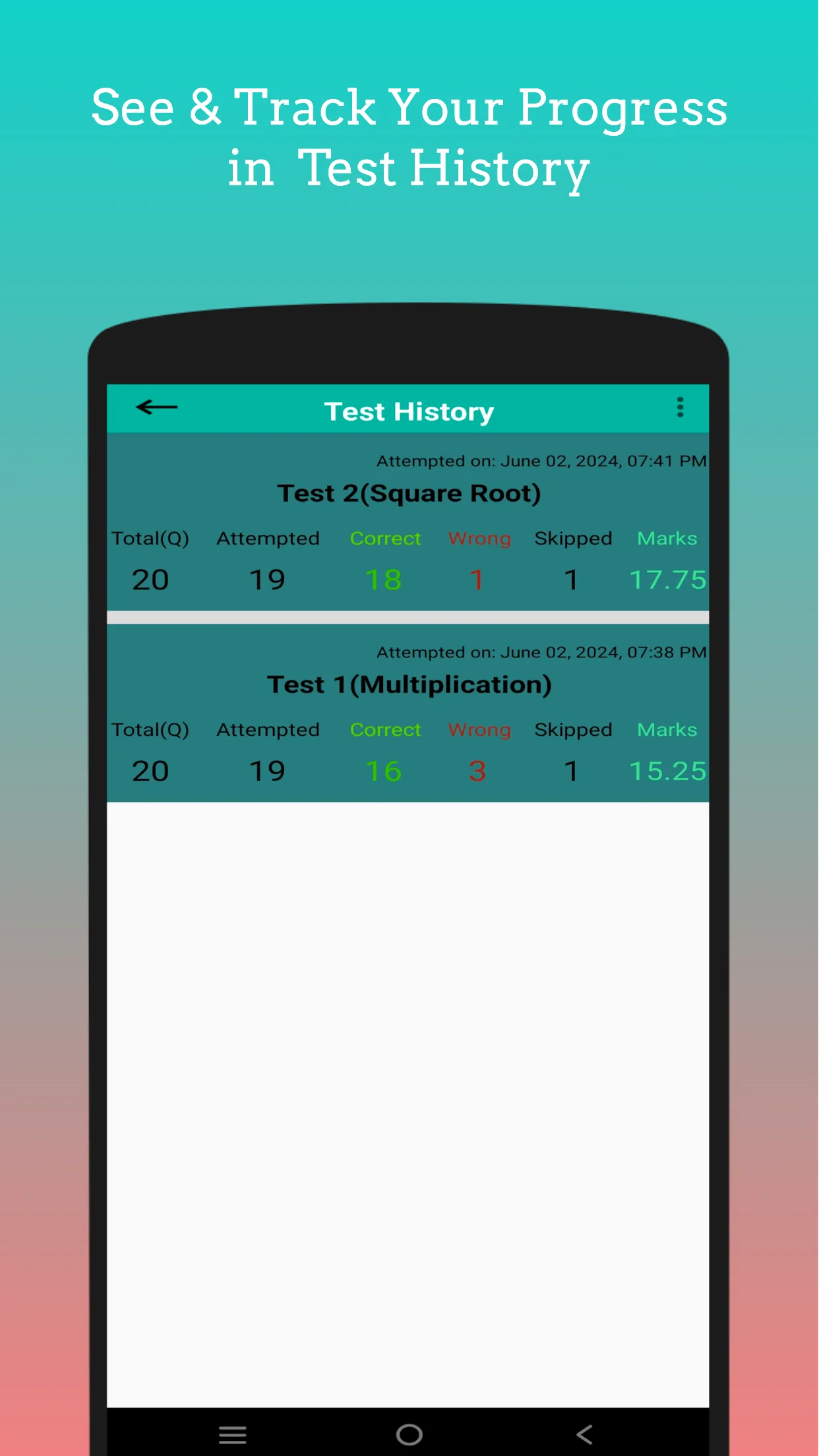 Math Calculation Speed Booster | Indus Appstore | Screenshot