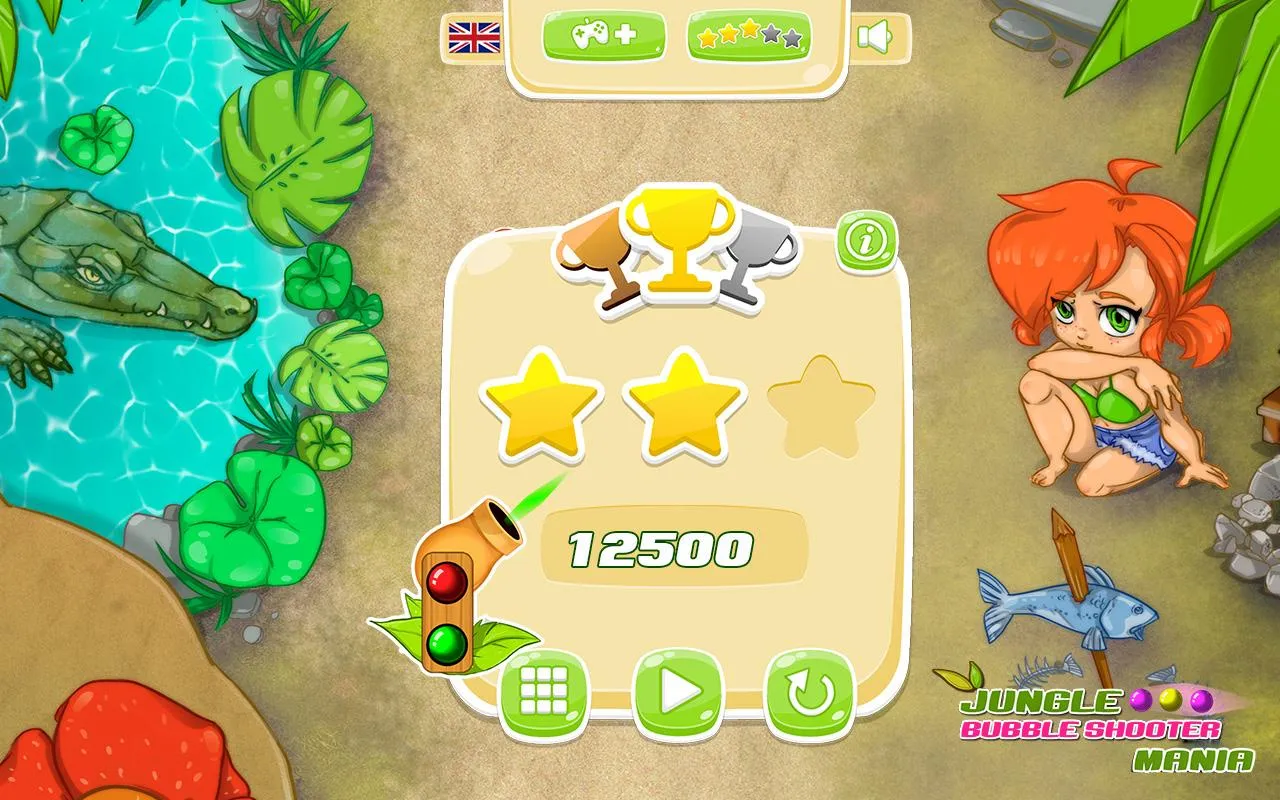 Jungle Shooter Bubble Mania | Indus Appstore | Screenshot