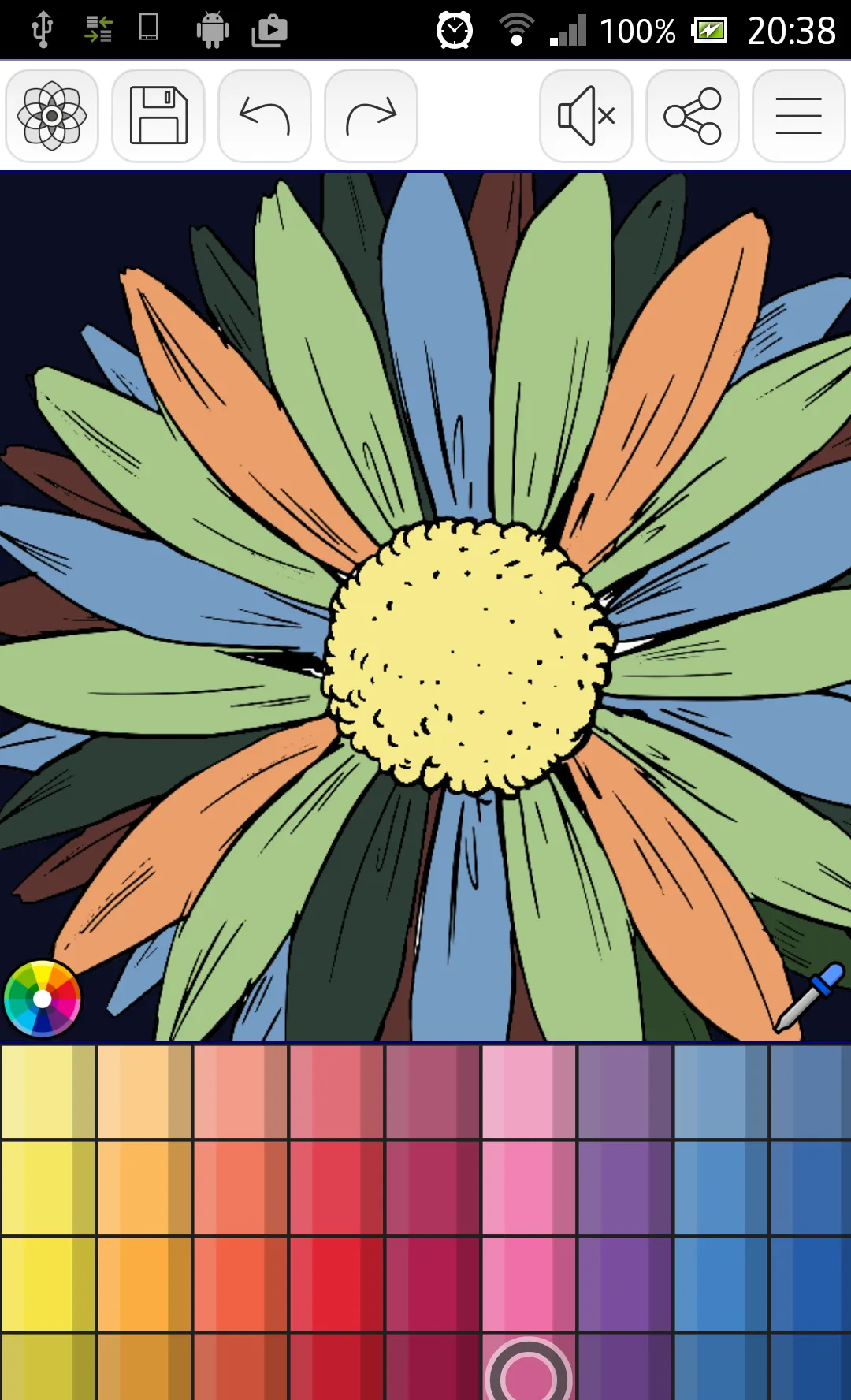 Mandalas coloring pages (+200) | Indus Appstore | Screenshot