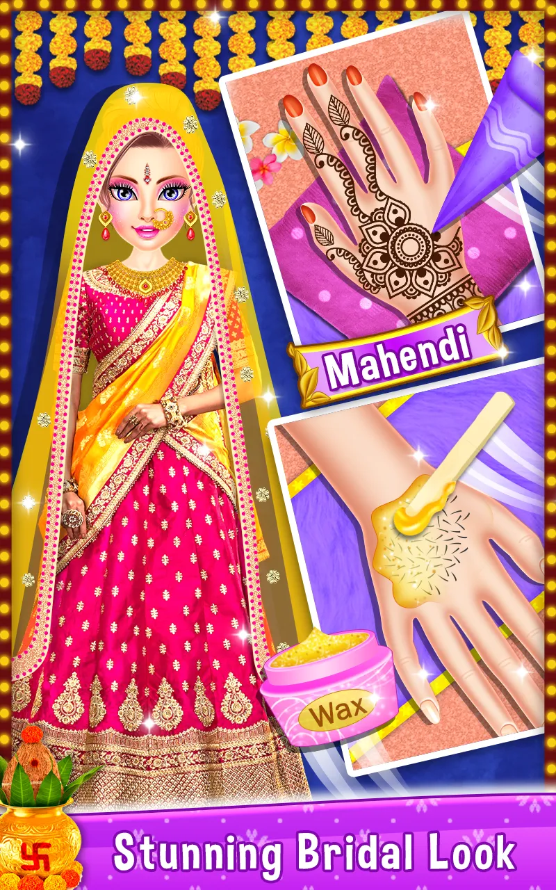 Indian Girl Wedding Salon Game | Indus Appstore | Screenshot