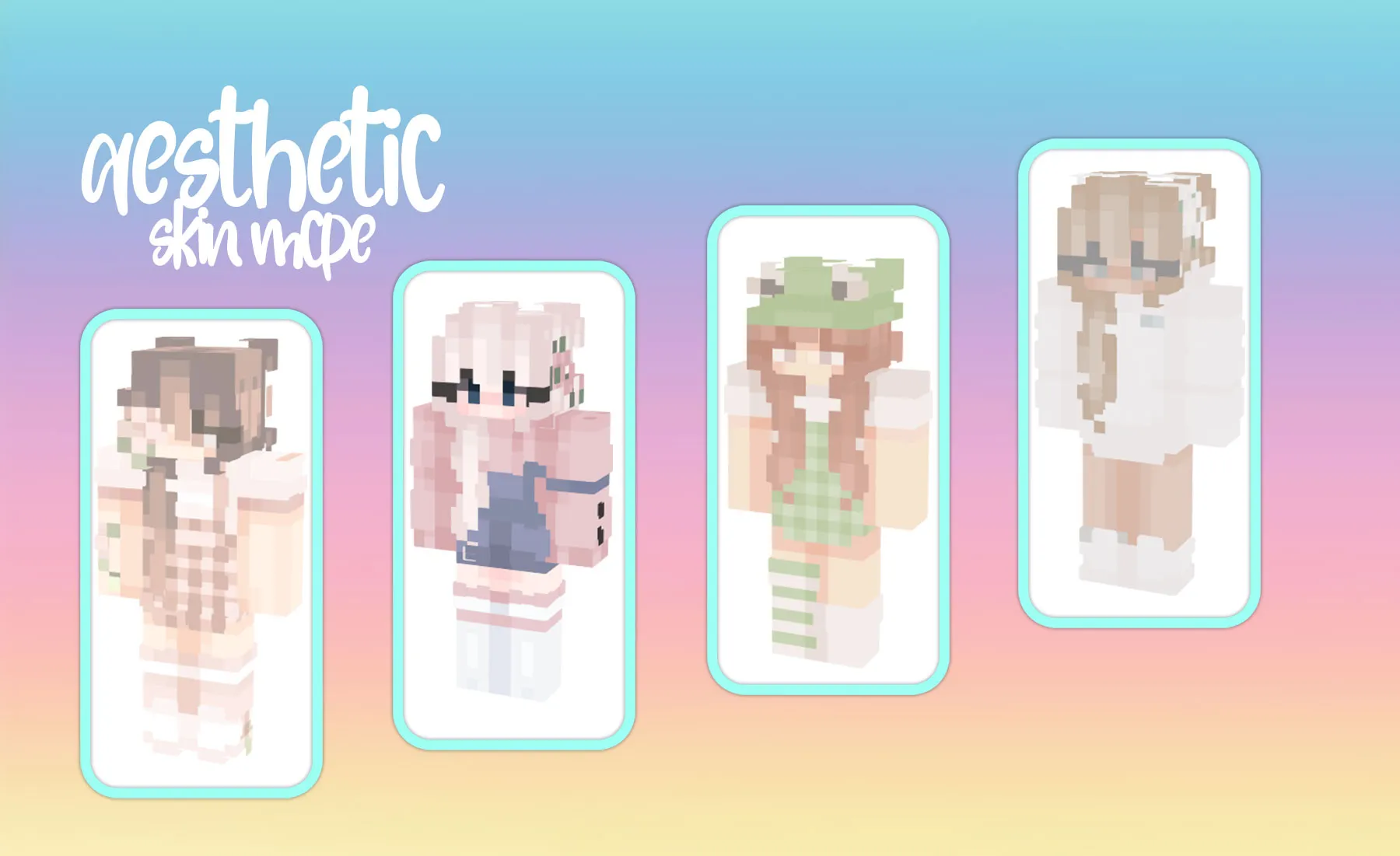 Aesthetic Skins For Minecraft  | Indus Appstore | Screenshot