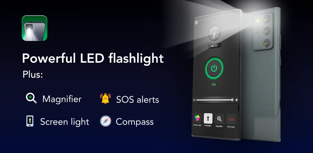 Brightest Flashlight Launcher | Indus Appstore | Screenshot