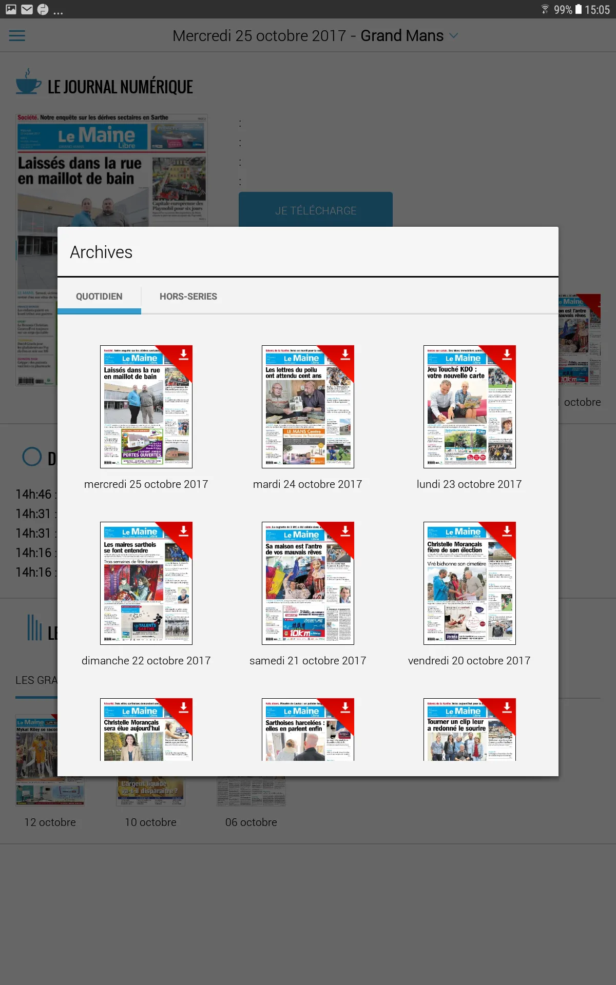 Le Maine Libre - Le Journal | Indus Appstore | Screenshot