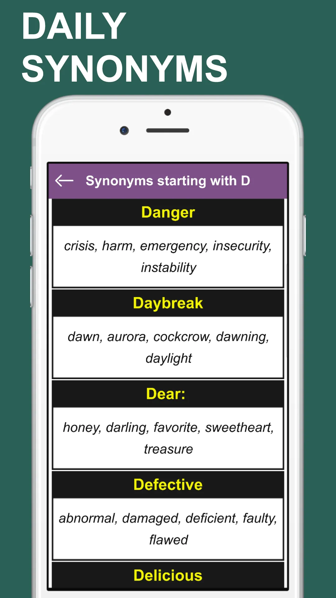 Daily English Vocabulary | Indus Appstore | Screenshot