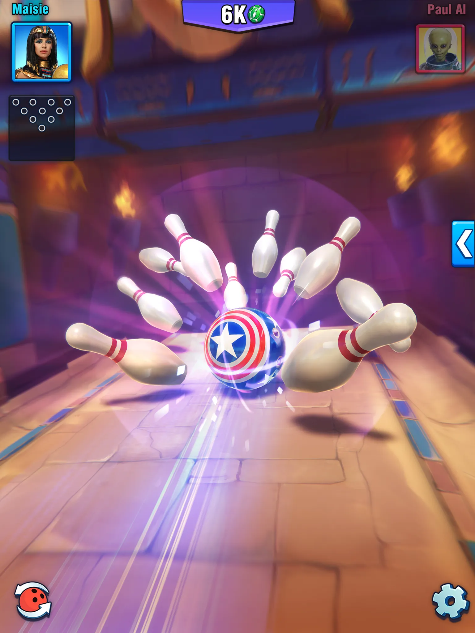 Bowling Crew — 3D bowling game | Indus Appstore | Screenshot