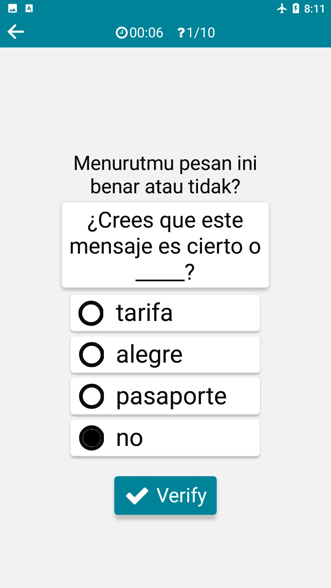 Indonesian - Spanish | Indus Appstore | Screenshot