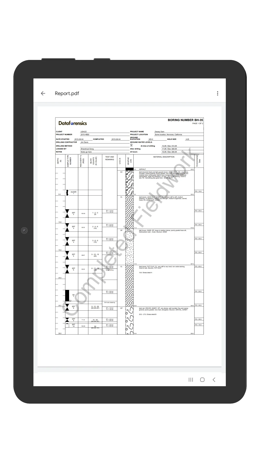 pLog Tablet | Indus Appstore | Screenshot