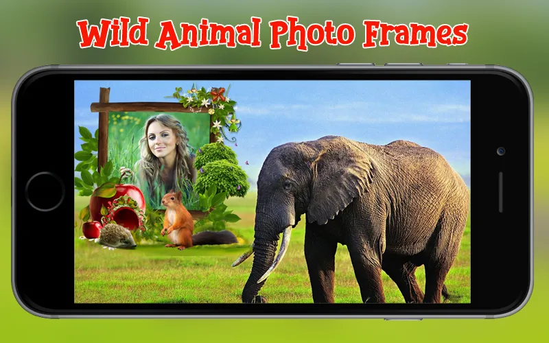 Wild Animal Photo Frames | Indus Appstore | Screenshot