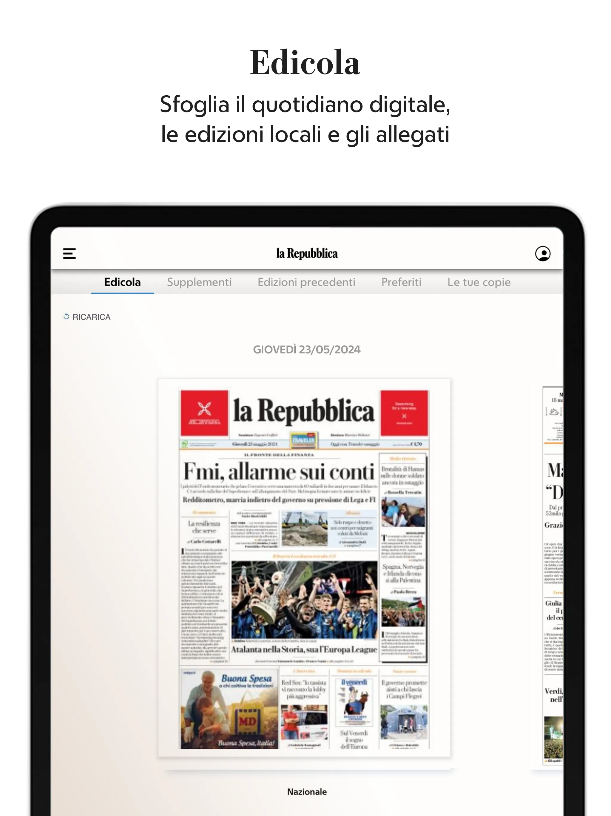 la Repubblica - news online | Indus Appstore | Screenshot