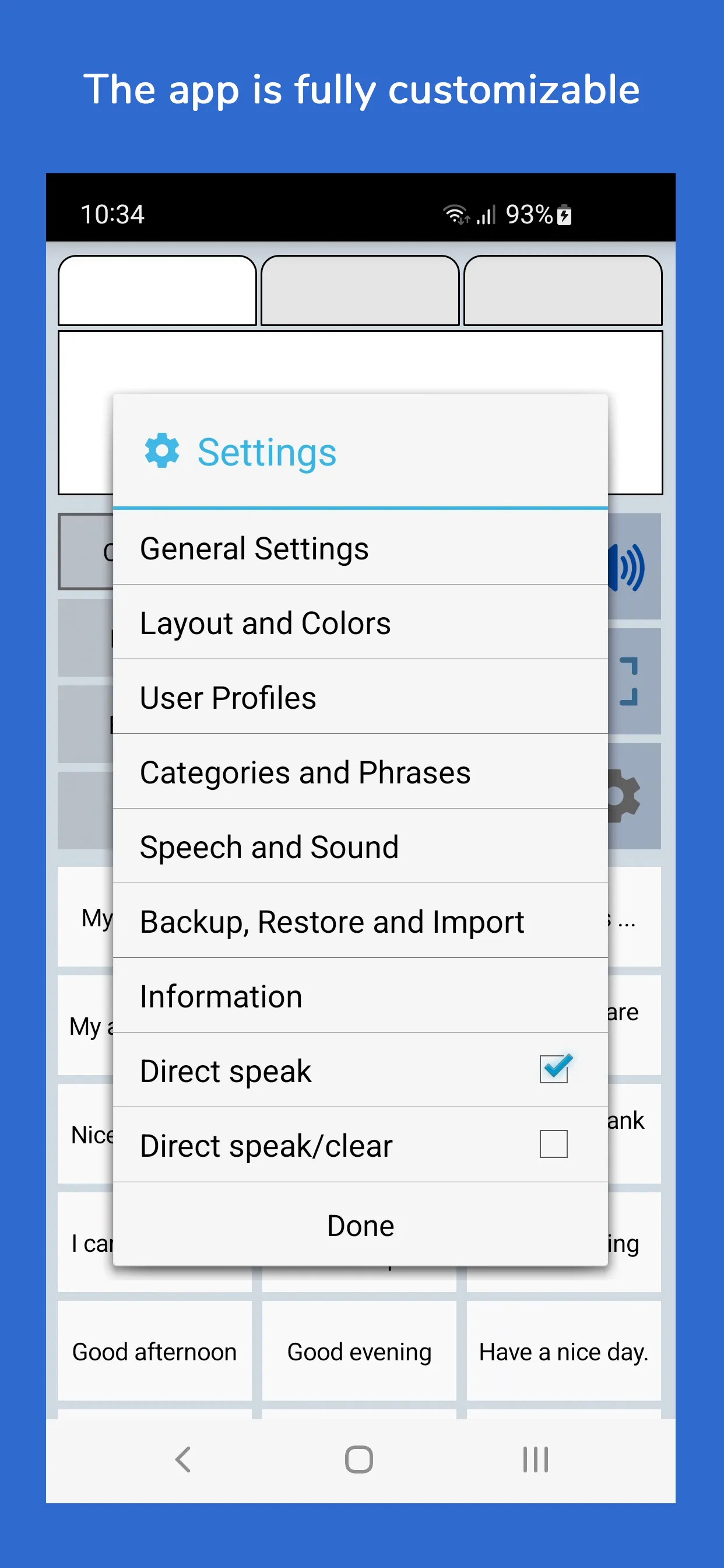 Speech Assistant AAC | Indus Appstore | Screenshot