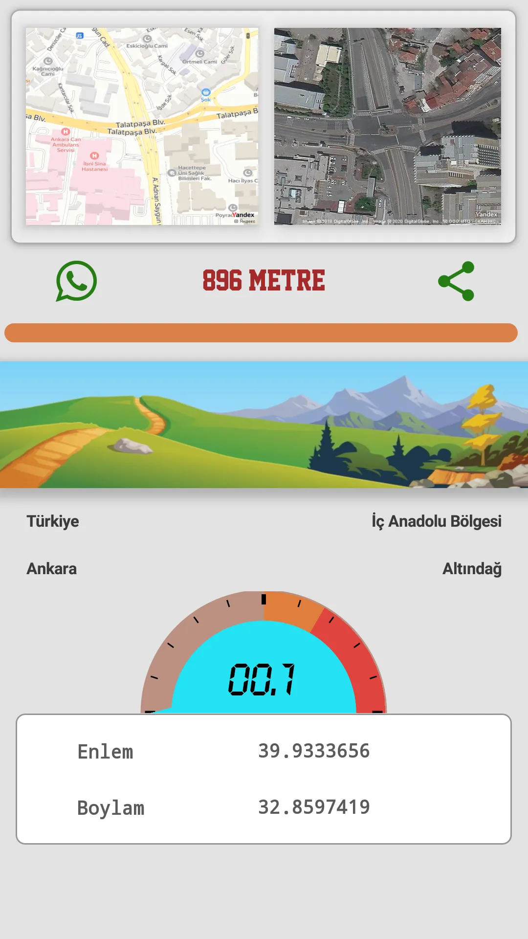 Yükseklik Ve Rakım Ölçer | Indus Appstore | Screenshot