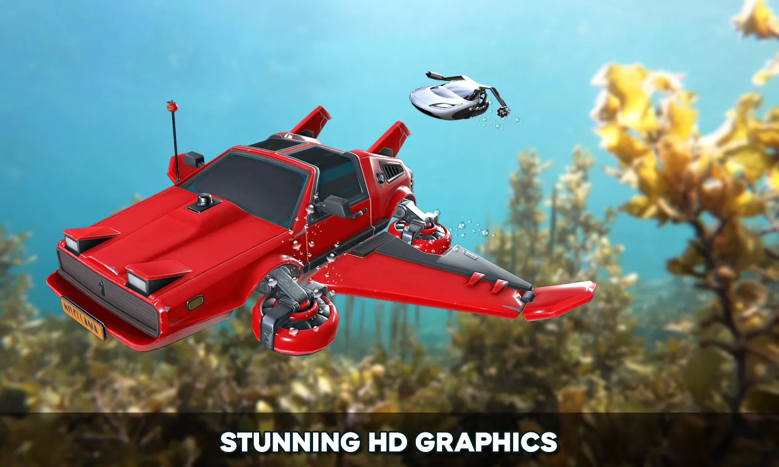 Floating Underwater Car Sim | Indus Appstore | Screenshot