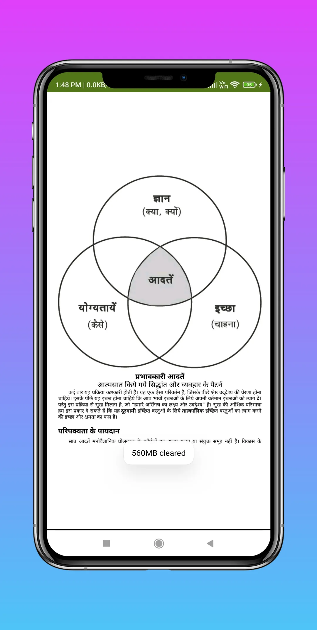 अति प्रभावकारी लोगों की 7 आदते | Indus Appstore | Screenshot