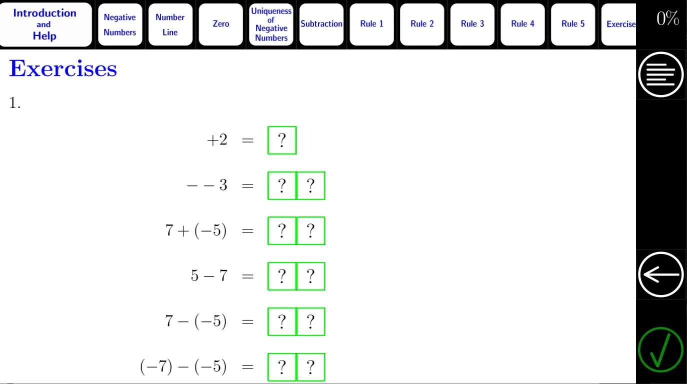 Algebra Tutorial 1B | Indus Appstore | Screenshot