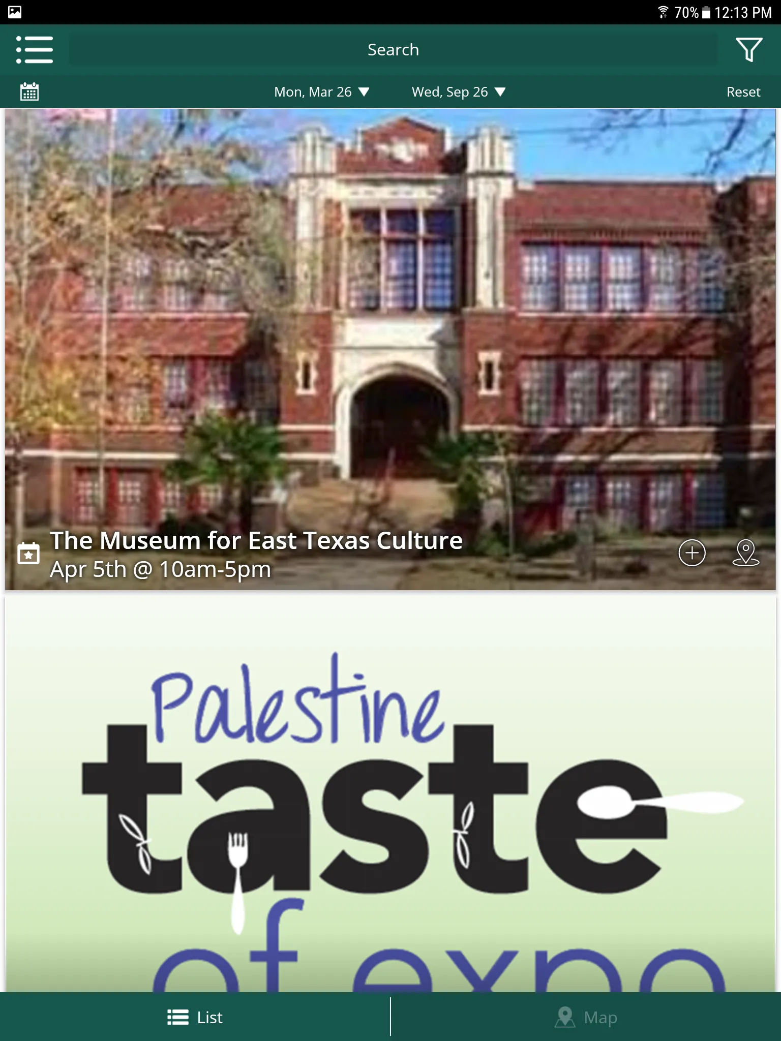 Visit Palestine, TX | Indus Appstore | Screenshot