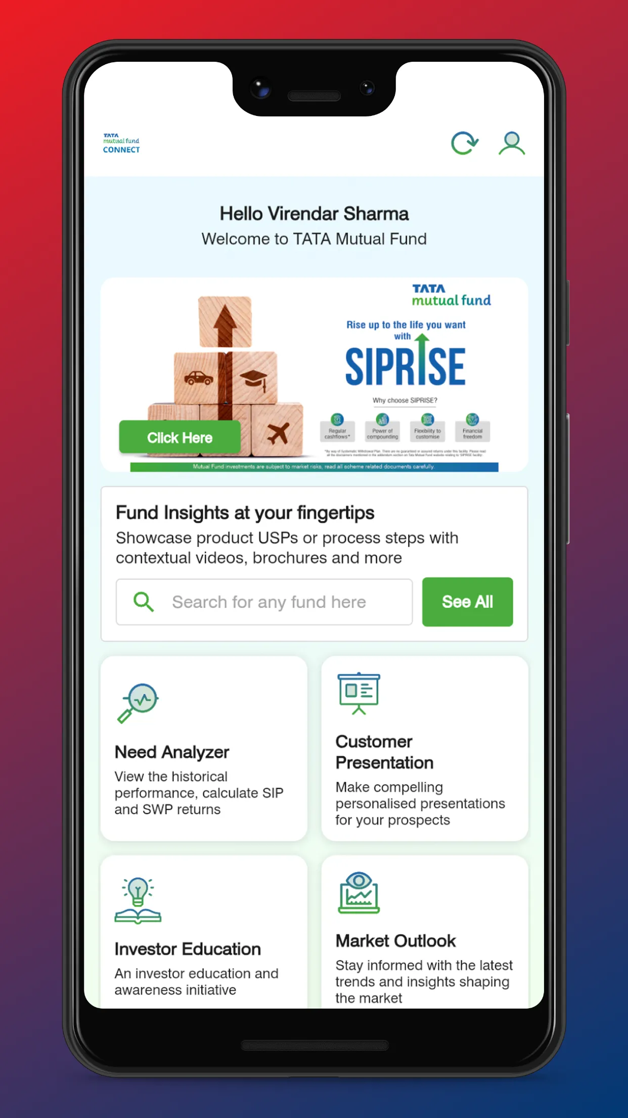 TataMF Connect | Indus Appstore | Screenshot