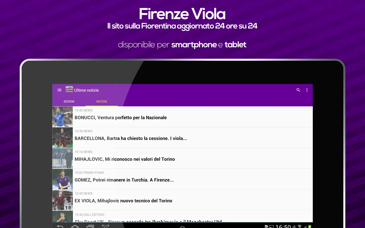 Firenze Viola - Fiorentina | Indus Appstore | Screenshot