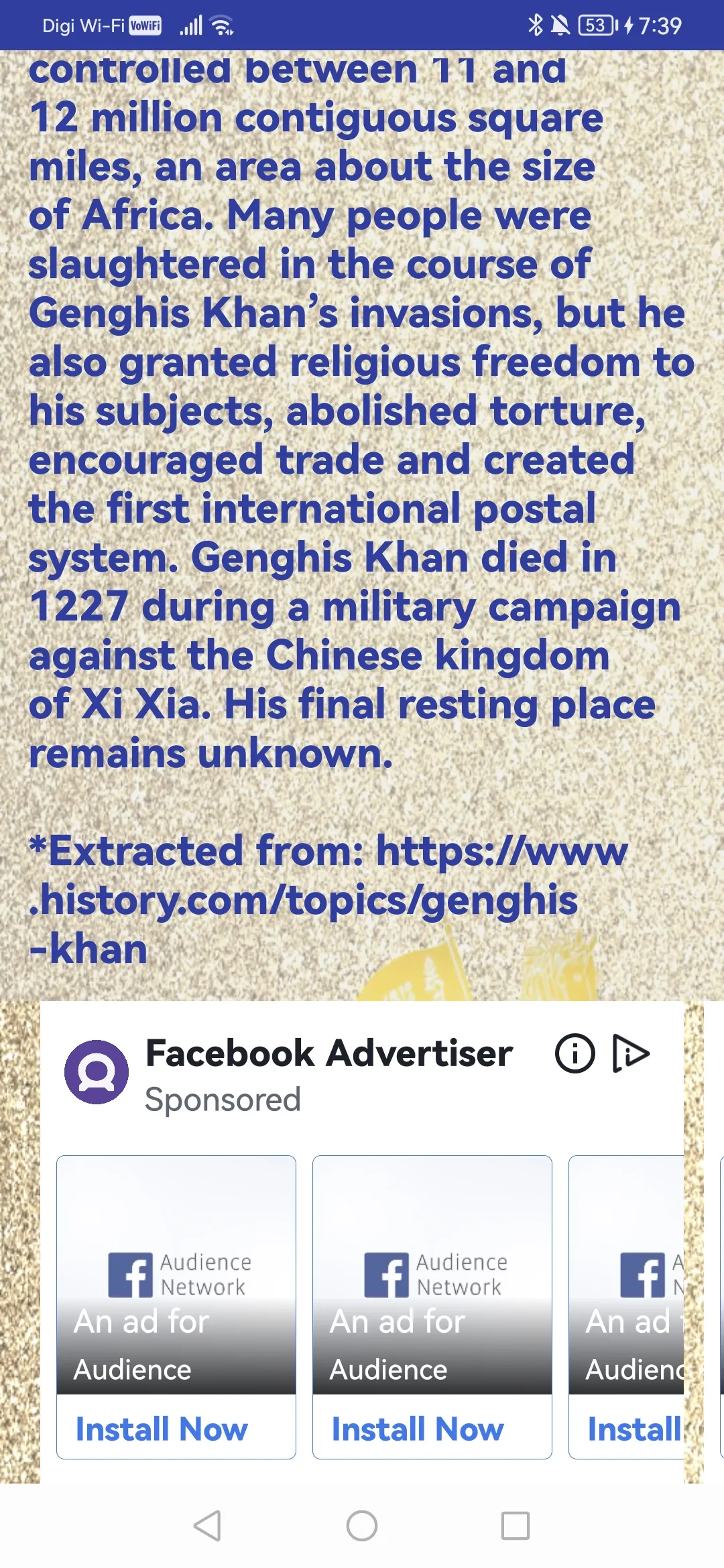 Genghis Khan | Indus Appstore | Screenshot