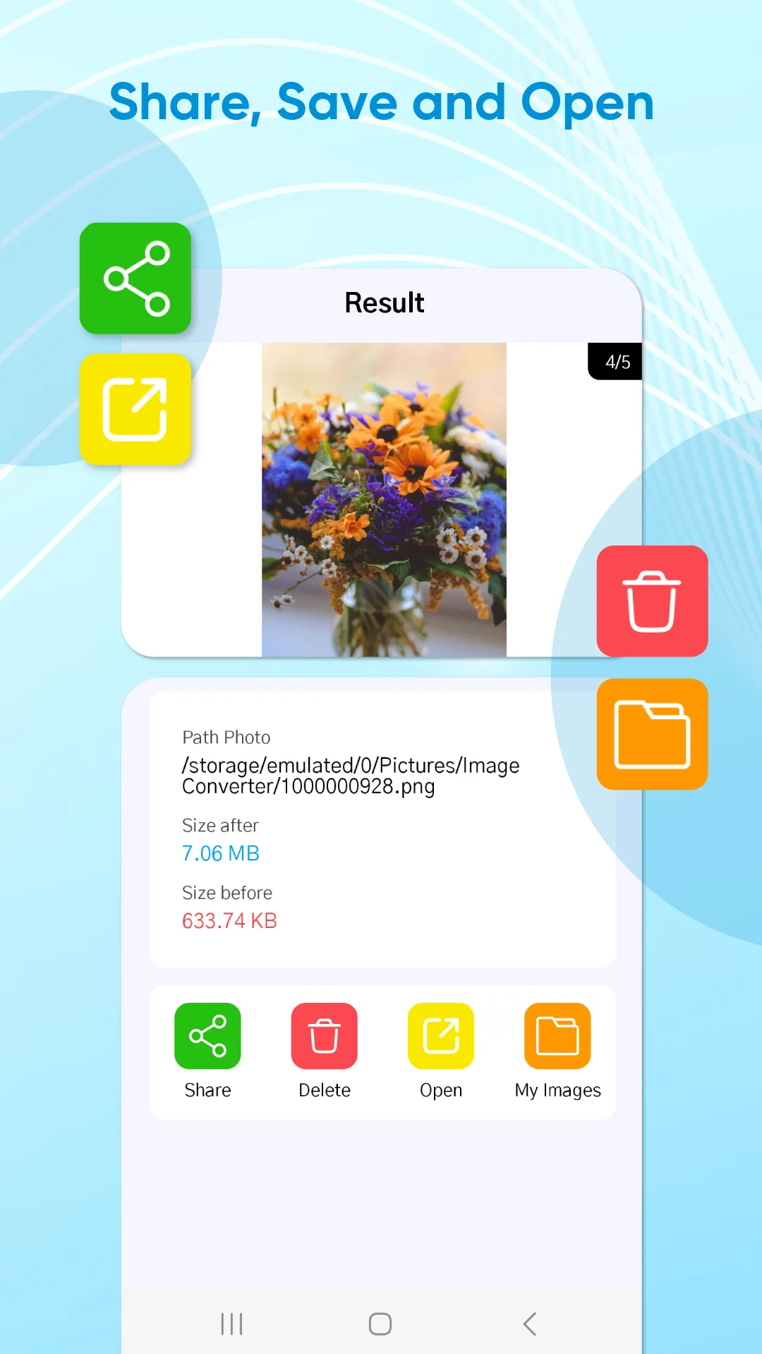 Image Converter - Photo Resize | Indus Appstore | Screenshot
