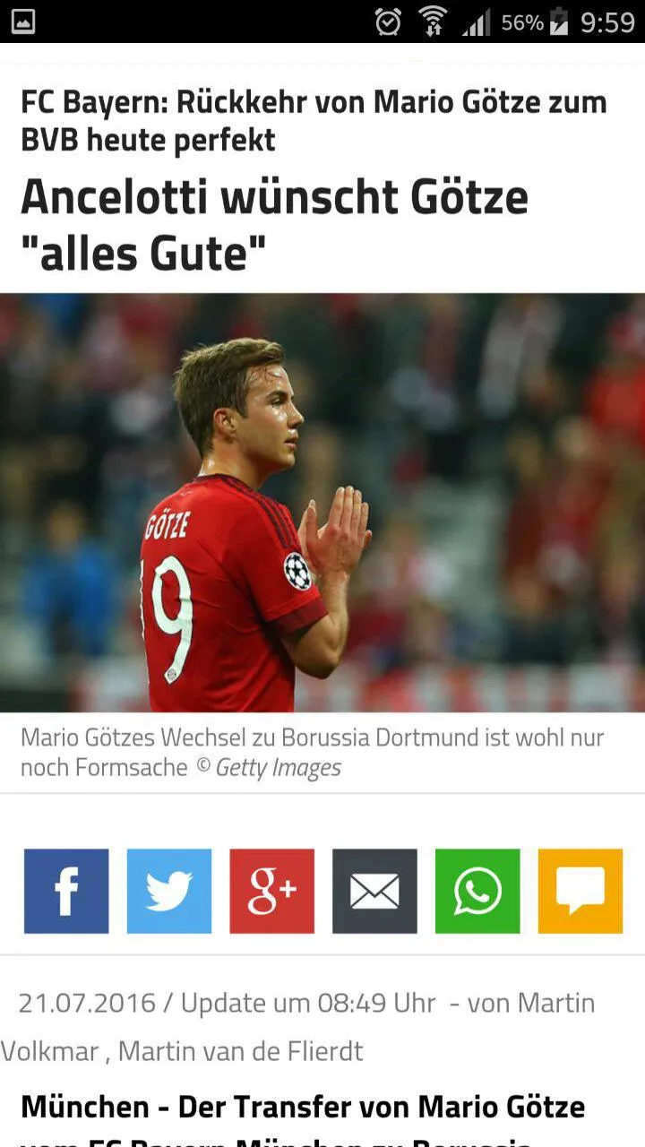 Sportpresse Sportnachrichten | Indus Appstore | Screenshot