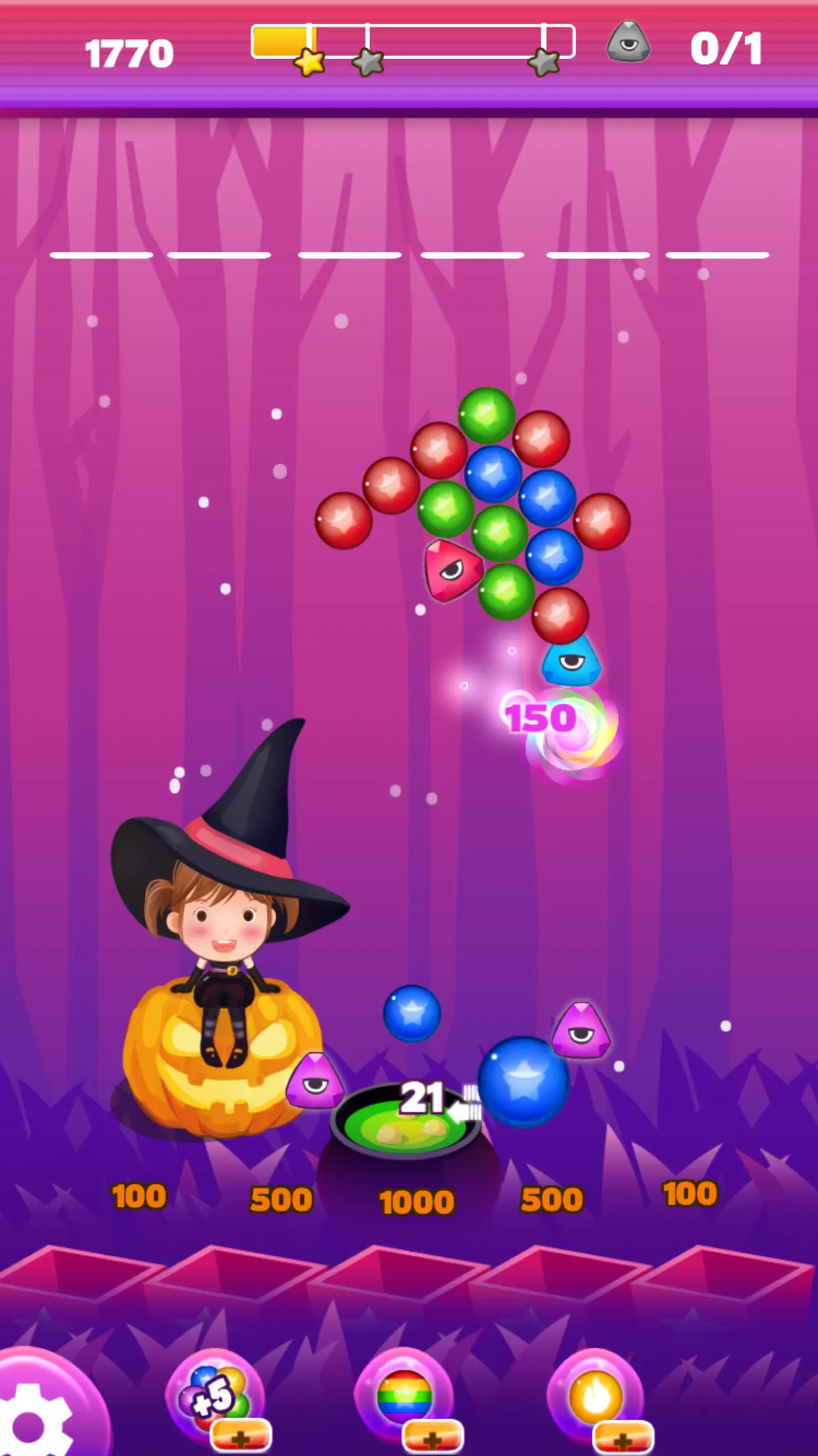 Bubble Shooter: Dark Halloween | Indus Appstore | Screenshot