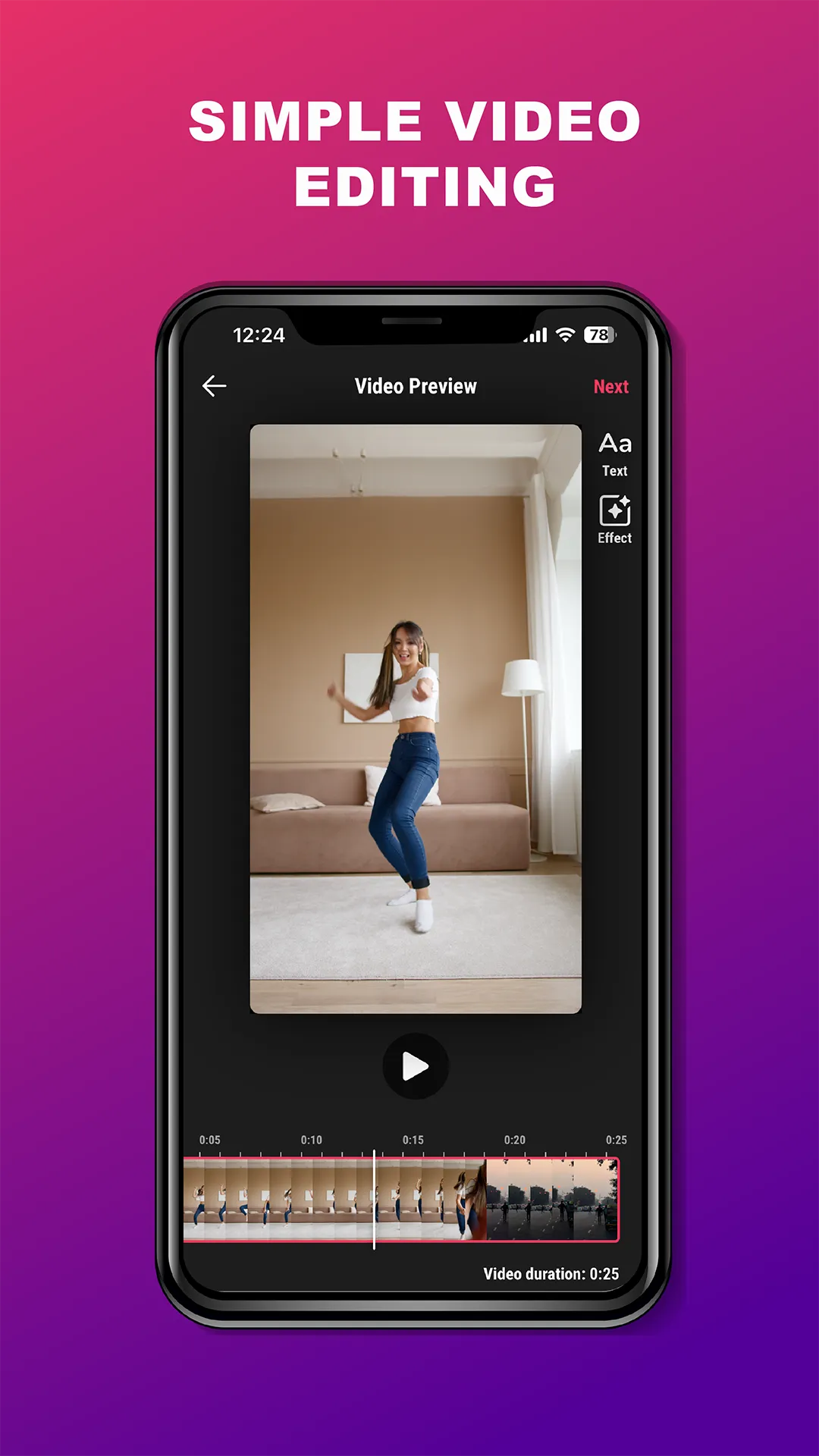 Triller: Music Video Editor | Indus Appstore | Screenshot