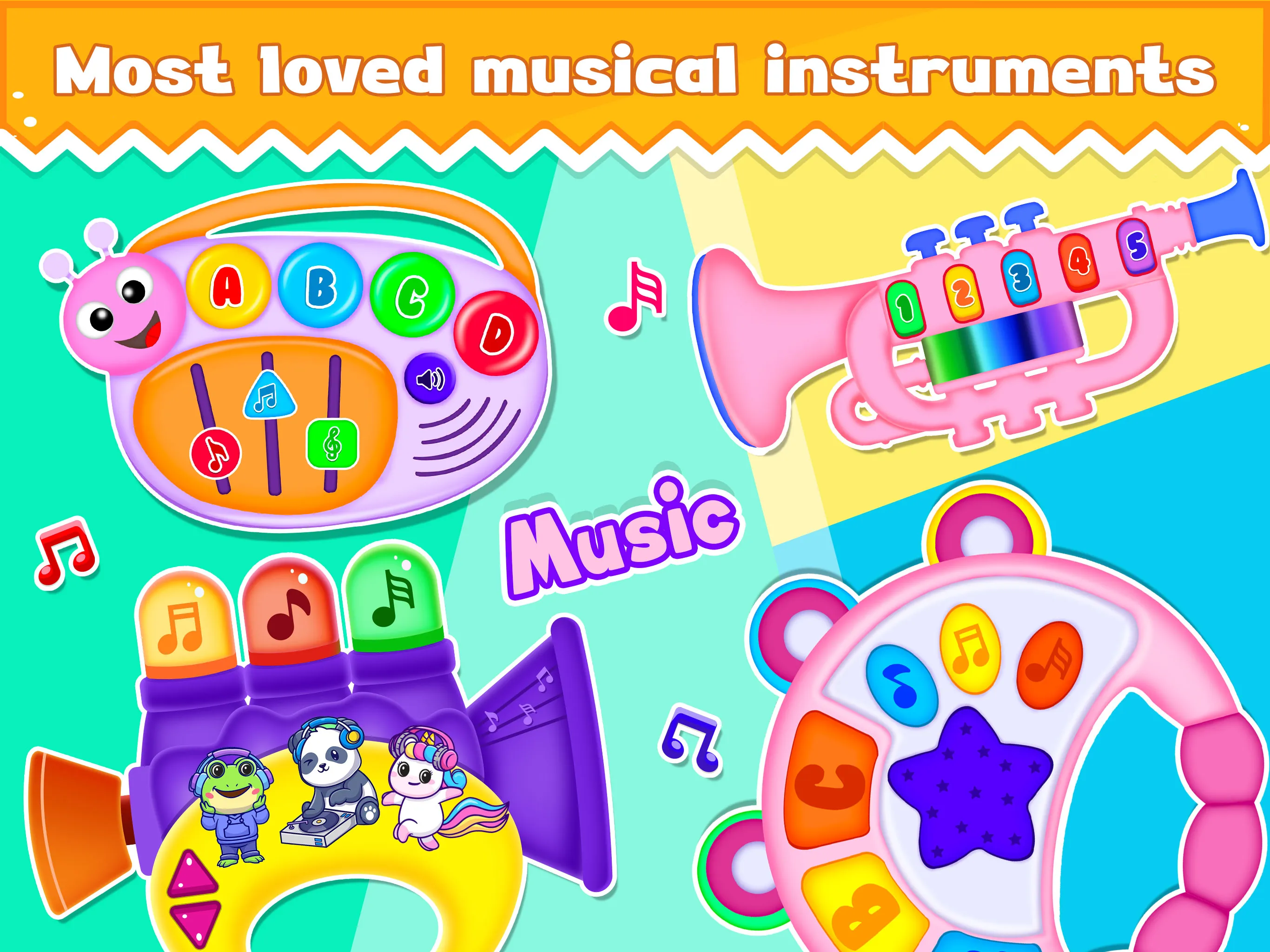 Baby Piano Kids Music Games | Indus Appstore | Screenshot