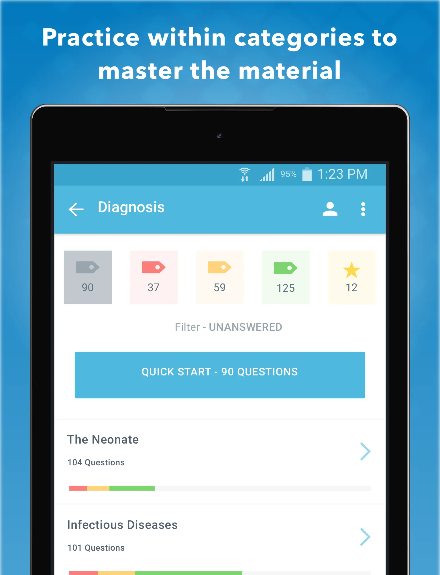 USMLE LANGE Q&A for Pediatrics | Indus Appstore | Screenshot