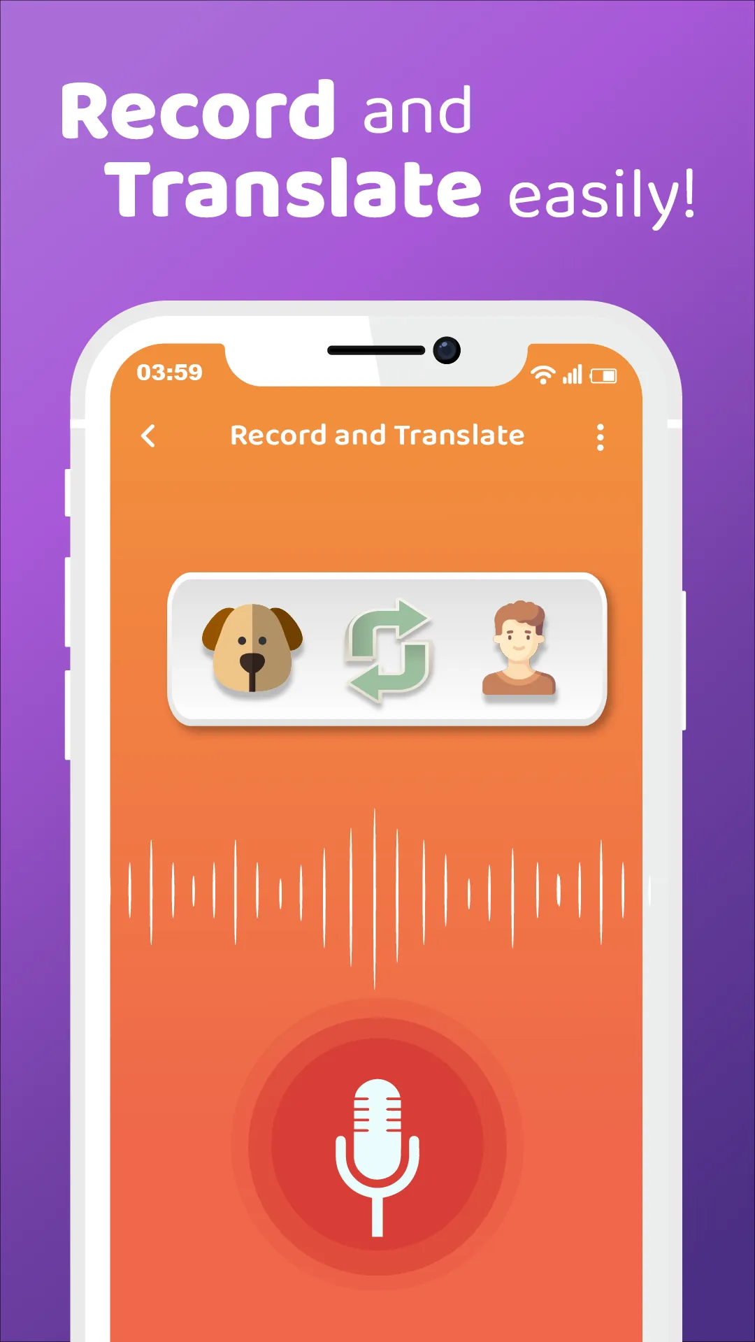 Dog Translator - Dog to Human | Indus Appstore | Screenshot