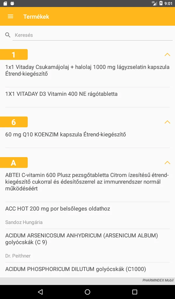 PHARMINDEX Mobil | Indus Appstore | Screenshot