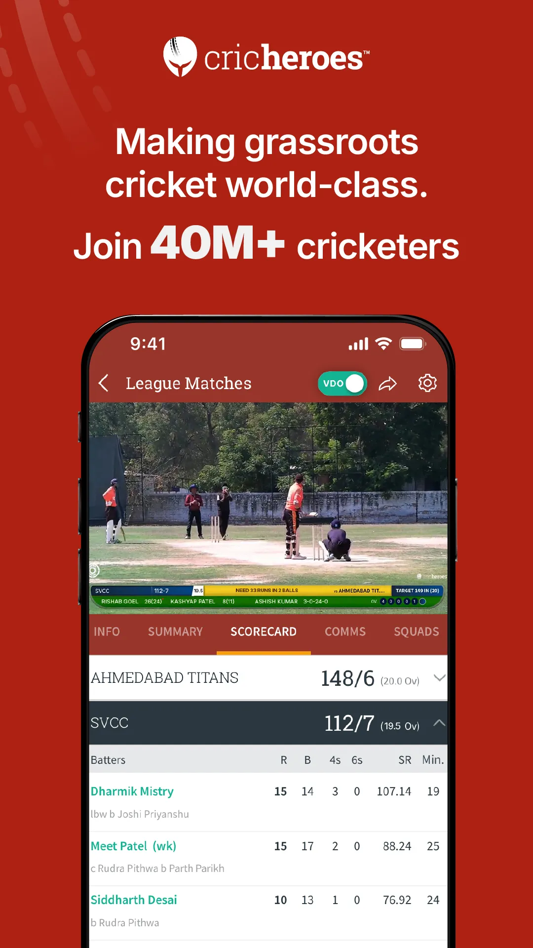 CricHeroes-Cricket Scoring App | Indus Appstore | Screenshot