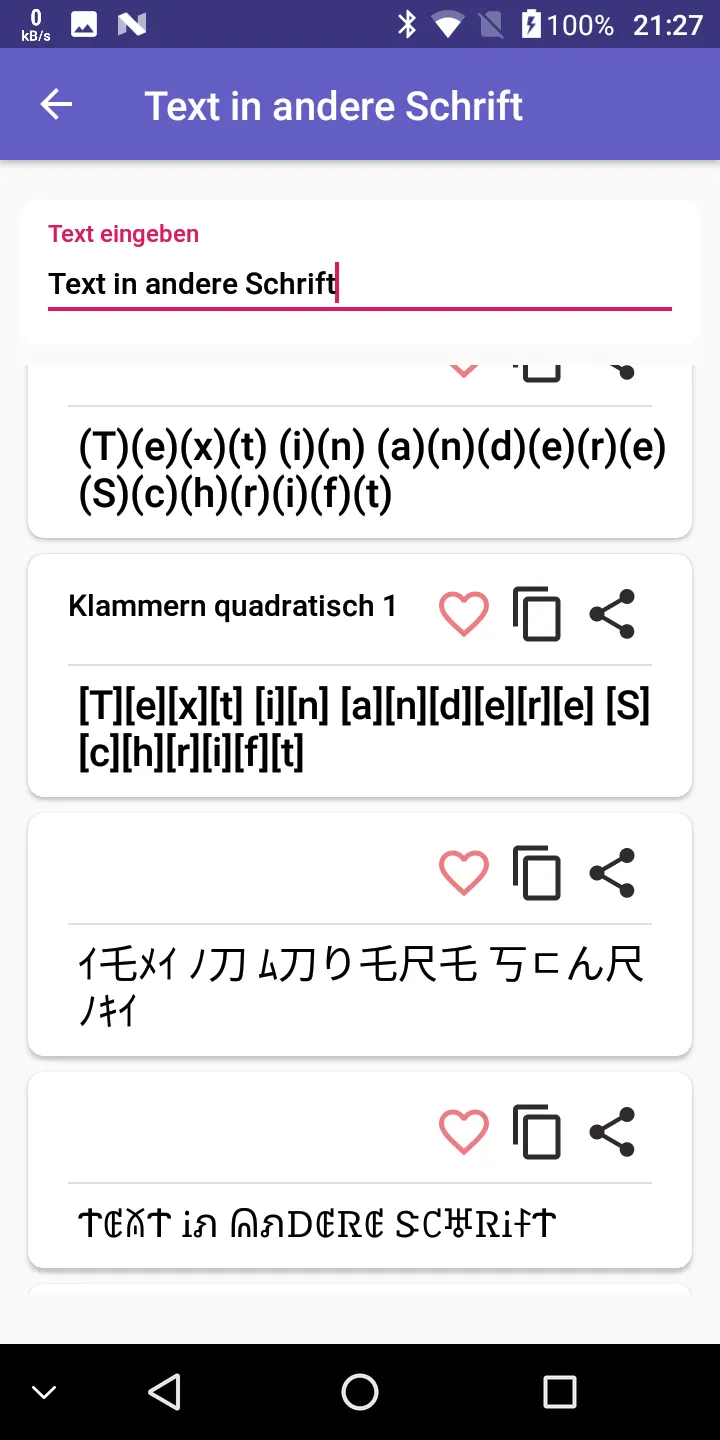 Schrift ändern Text stylish | Indus Appstore | Screenshot