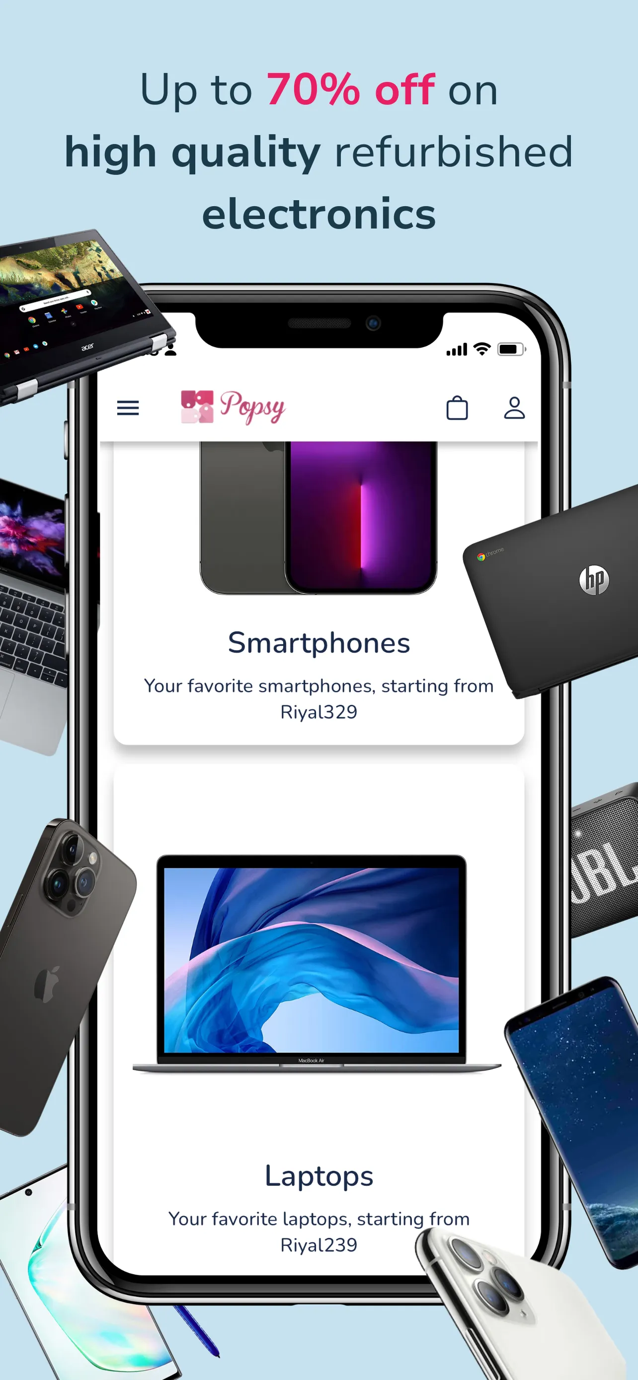 Popsy - Affordable Electronics | Indus Appstore | Screenshot