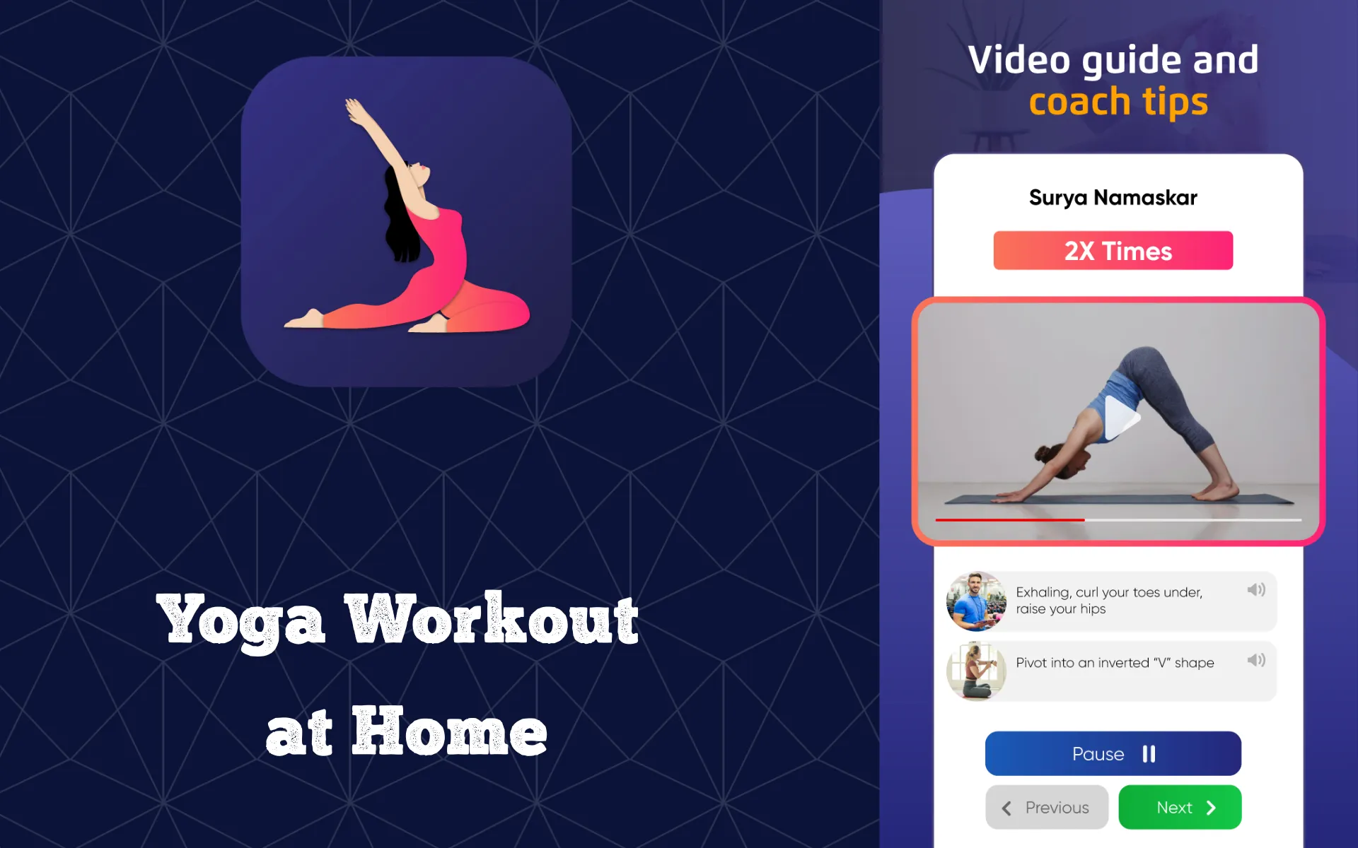 Yoga for Beginners - Home Yoga | Indus Appstore | Screenshot