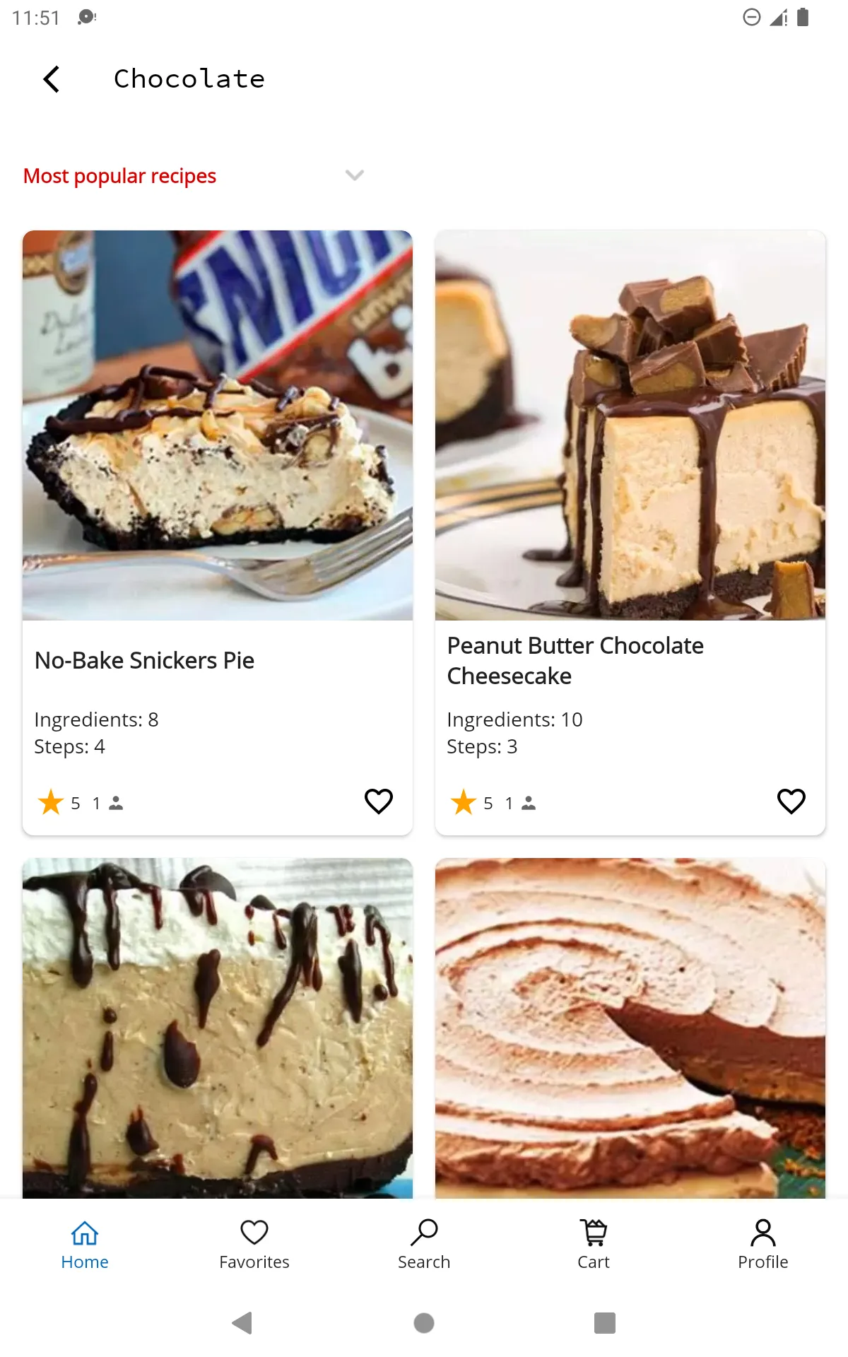 Pie Recipes | Indus Appstore | Screenshot