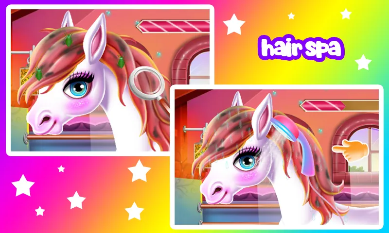 Rainbow Pony Hair Salon | Indus Appstore | Screenshot