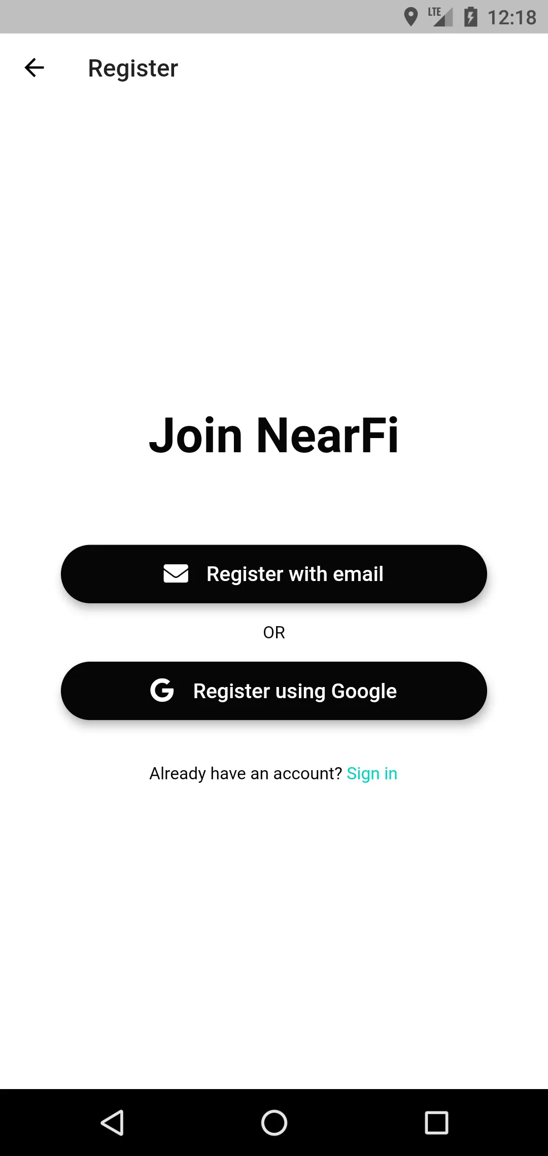 NearFi | Indus Appstore | Screenshot