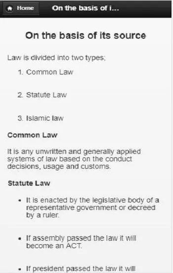 Basic Law | Indus Appstore | Screenshot