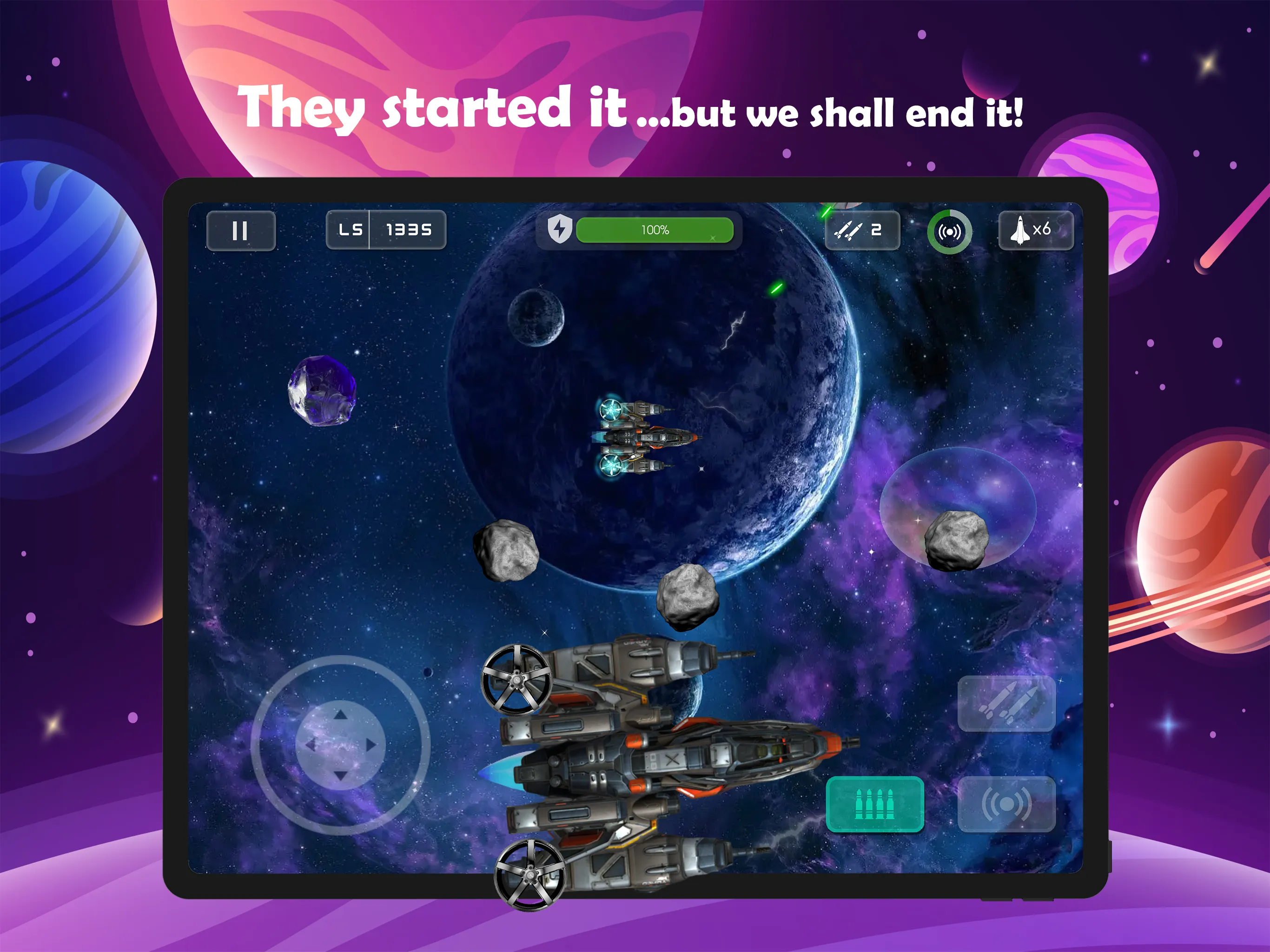 Alien Hunter: Galactic War | Indus Appstore | Screenshot