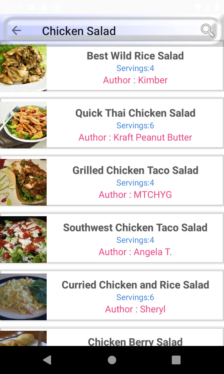 chicken salad | Indus Appstore | Screenshot