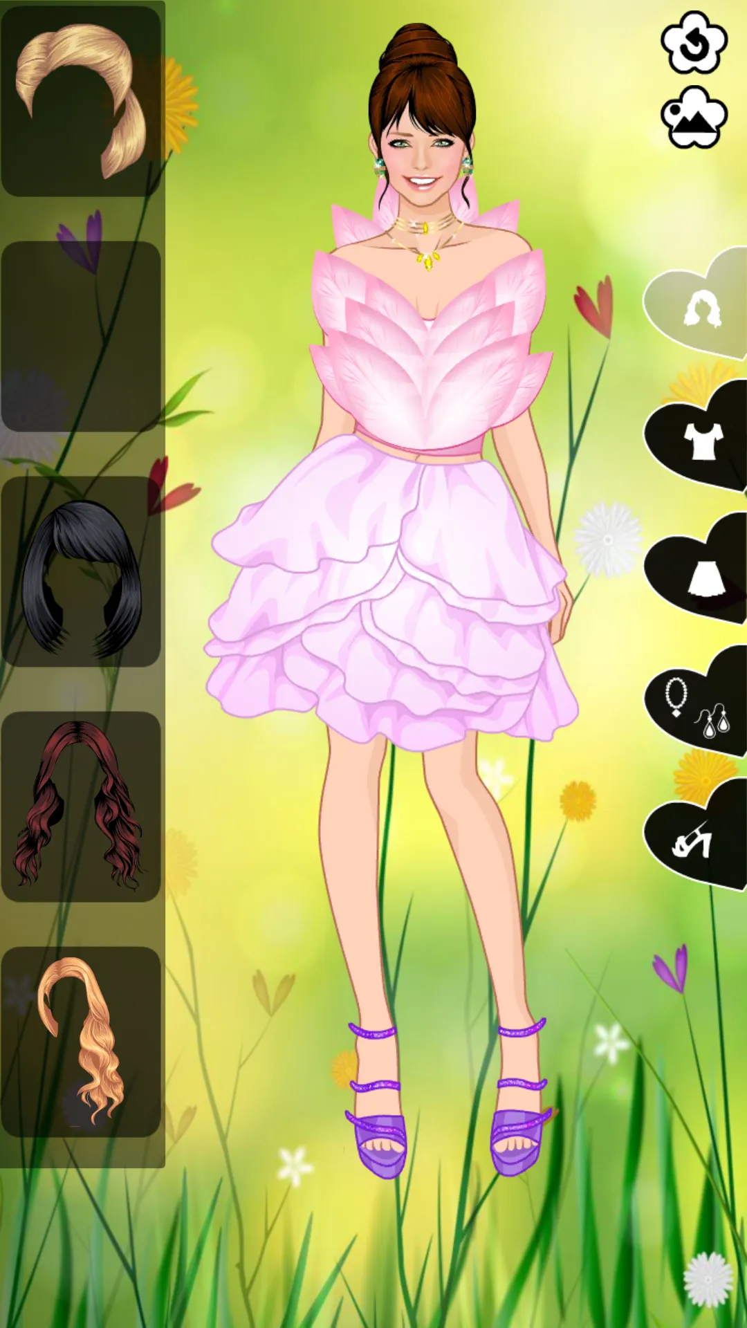 Floral Summer dress up game | Indus Appstore | Screenshot