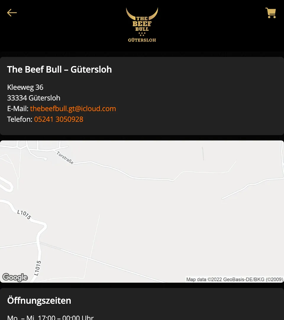 Beef Bull Bielefeld &Gütersloh | Indus Appstore | Screenshot