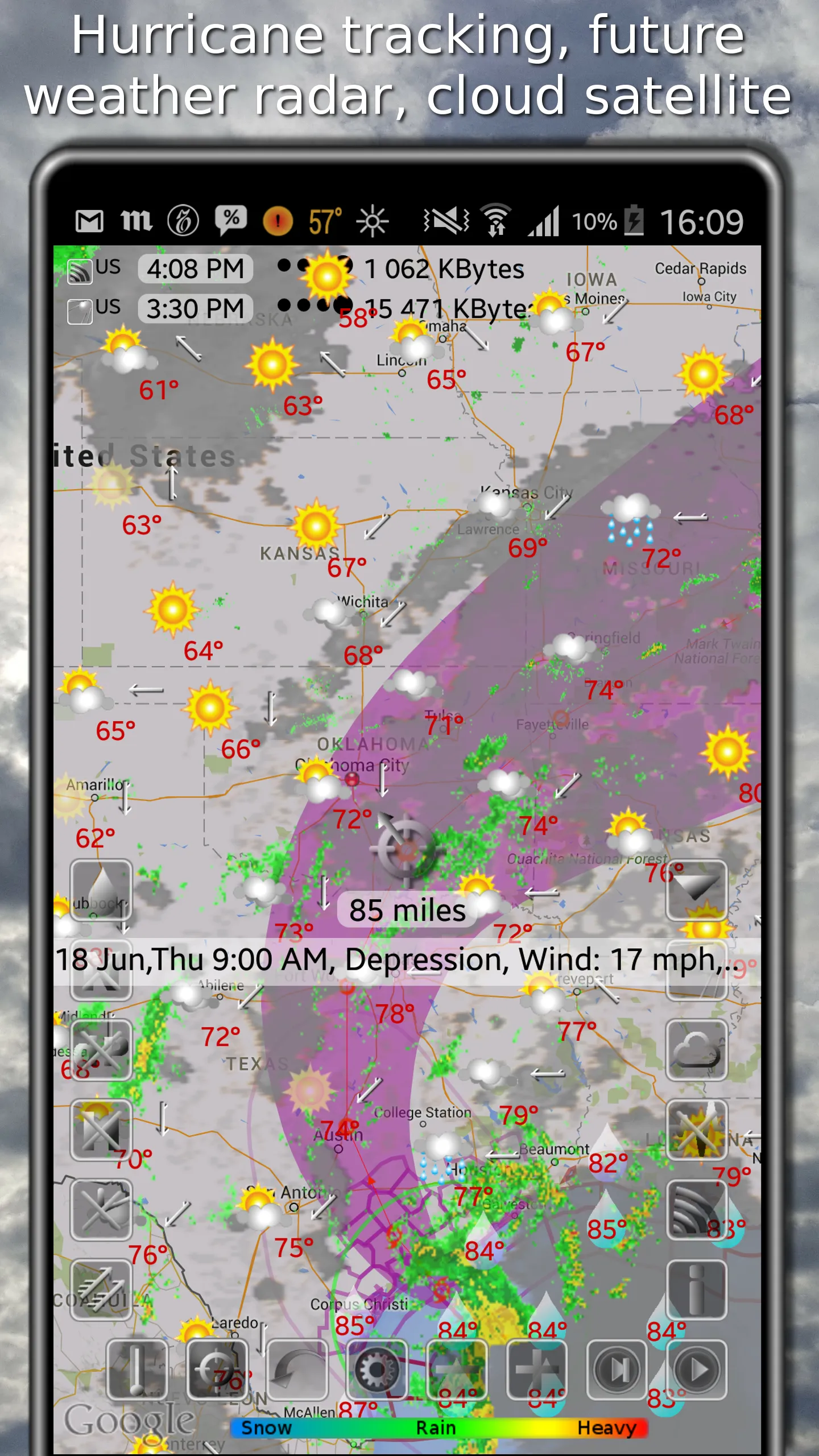 eWeather HDF - weather app | Indus Appstore | Screenshot