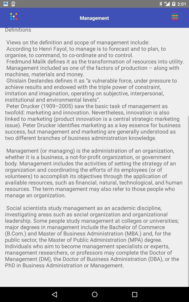 Management | Indus Appstore | Screenshot