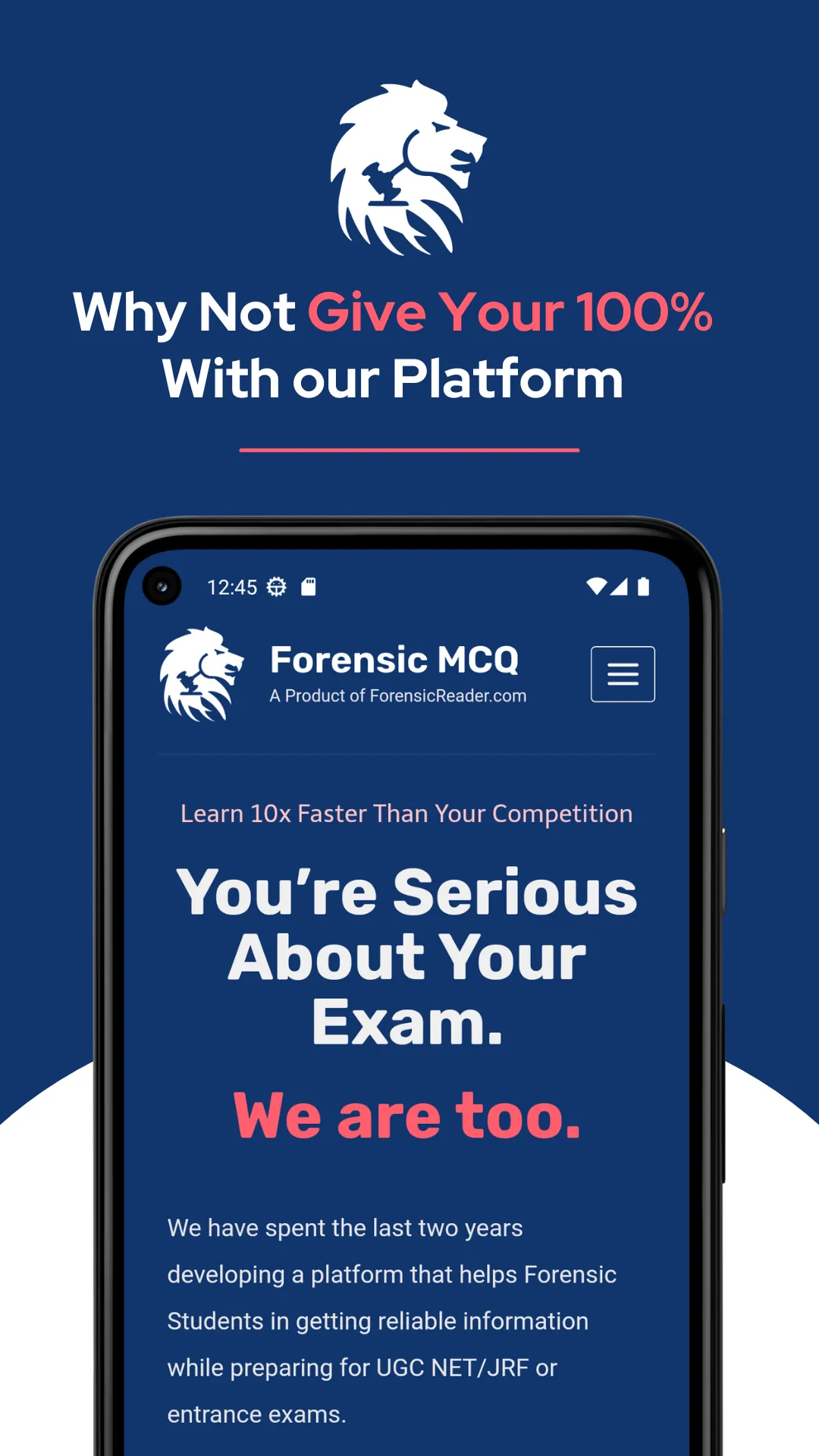 Forensic MCQ: UGC NET/PG Exam | Indus Appstore | Screenshot