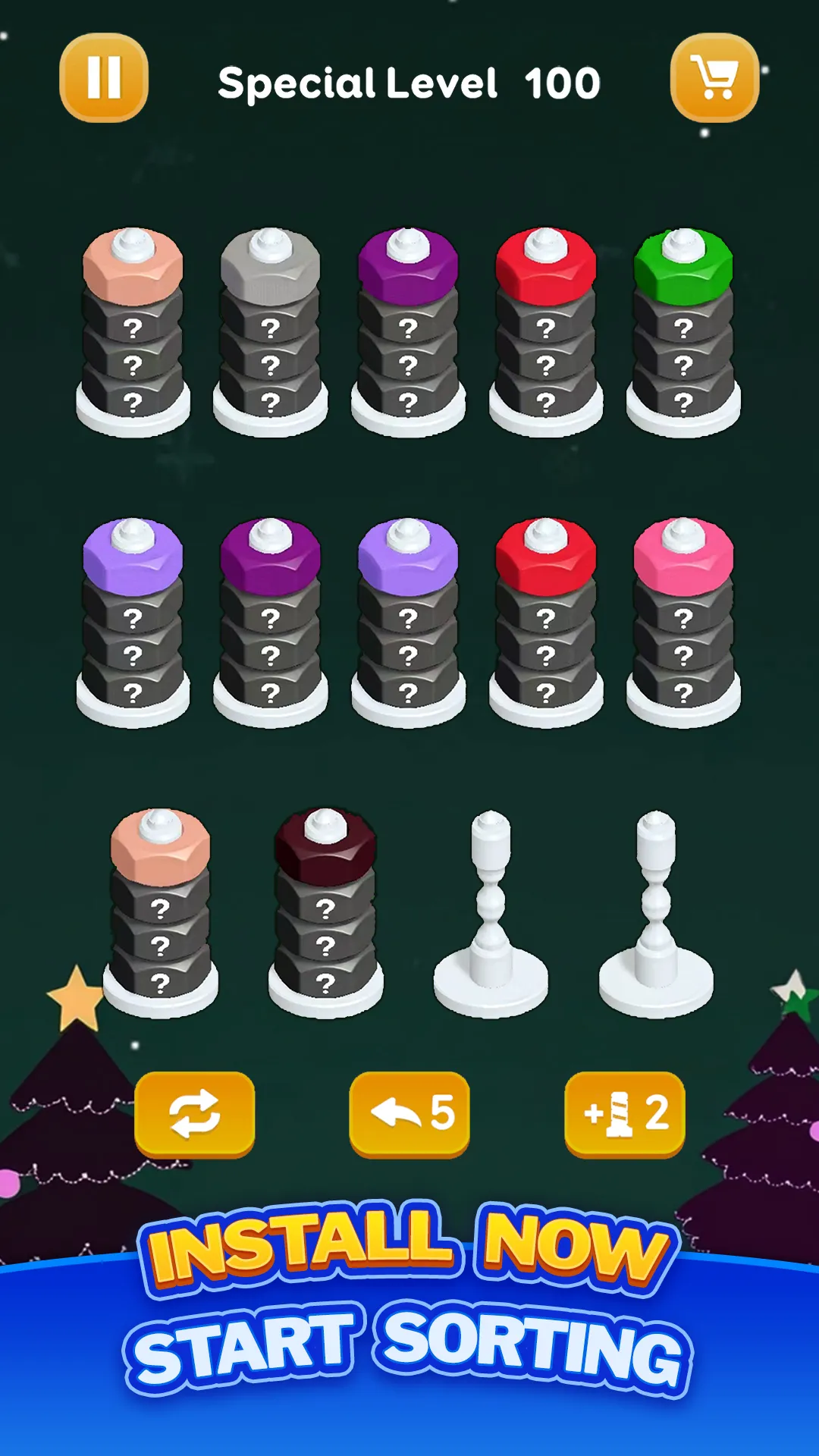 Nut Sort - Color Puzzle Games | Indus Appstore | Screenshot