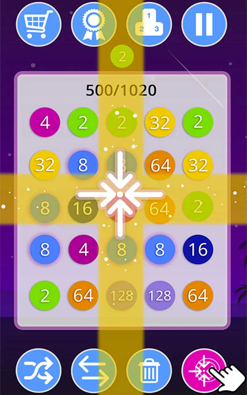 2-4-8 : link identical numbers | Indus Appstore | Screenshot