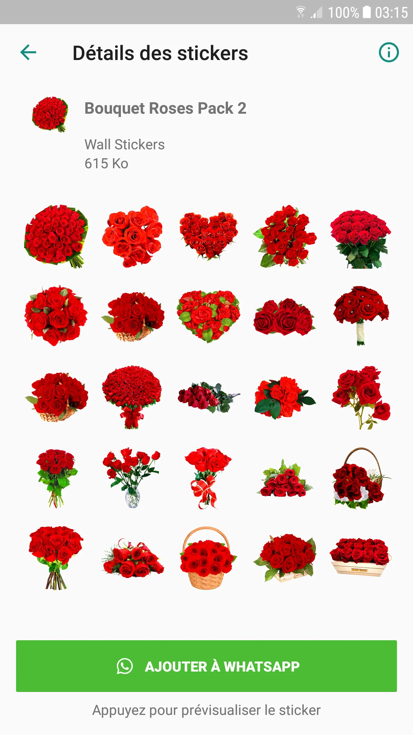 Flowers Stickers for WhatsApp | Indus Appstore | Screenshot