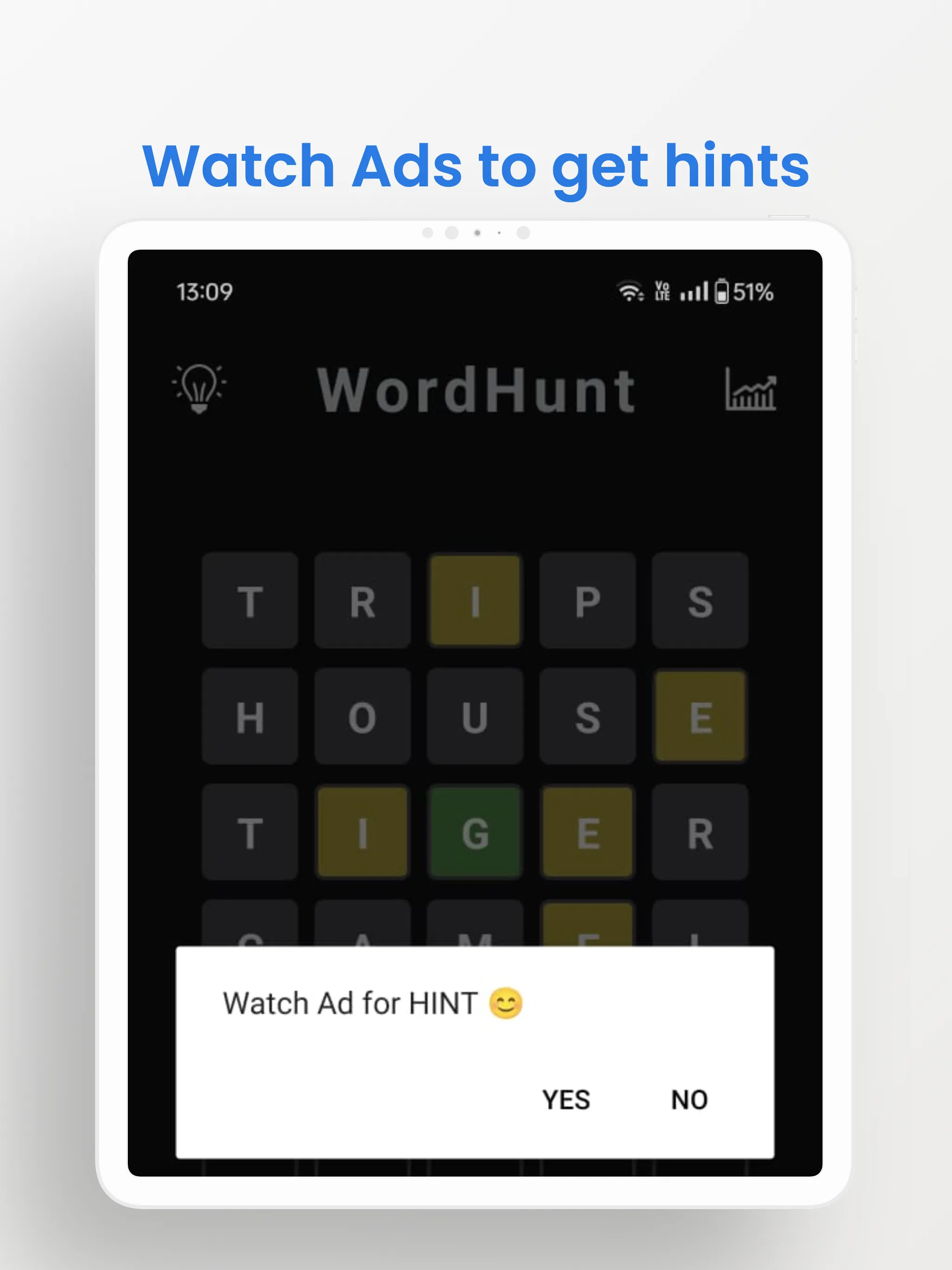 WordHunt : No Daily Limit | Indus Appstore | Screenshot