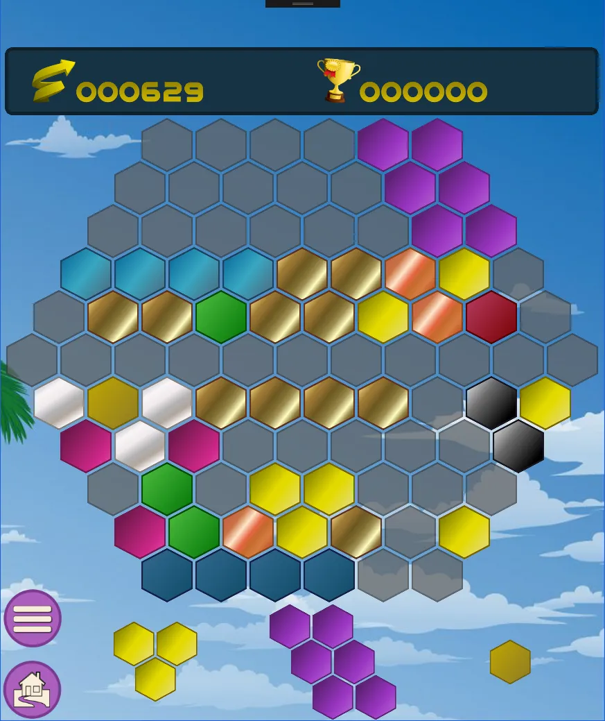 HexBlokz V+, hexa puzzle game | Indus Appstore | Screenshot